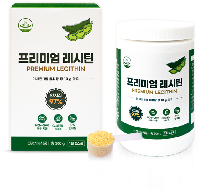 진정주 프리미엄 레시틴, 1개, 300g