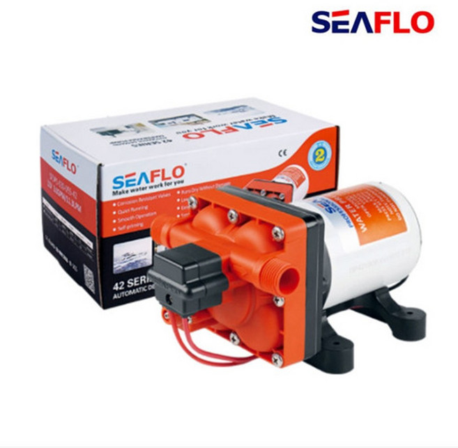 카라반 차량용 워터펌프 씨플로 수중펌프 12V 압력식 55PSI, 1개