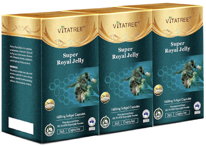 호주 비타트리 로얄제리 제품 365정, 3개