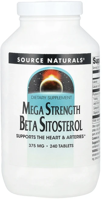 헁복하고 건강하세요 Source Naturals 메가 스트렝스 베타 시토스테롤 240정 늘 챙기셔야합니다, 1개