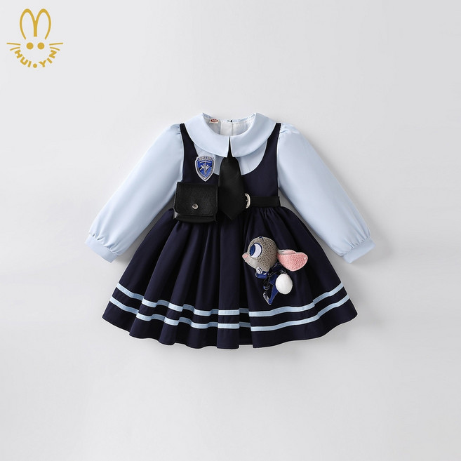 주토피아 코스튬 여자 할로윈 의상 파티 주디 복장