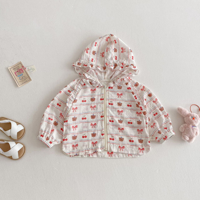 유 여아 여름 에어컨 바람막이 점퍼