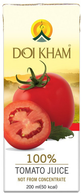 도이캄 착즙 99% 토마토 주스, 200ml, 120개