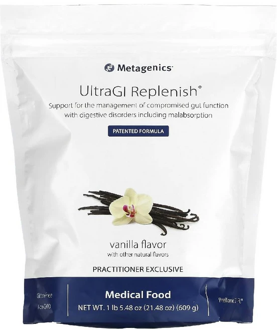메타제닉스 UltraGI Replenish 리플레니시 바닐라 609g, 1개 - 쿠팡