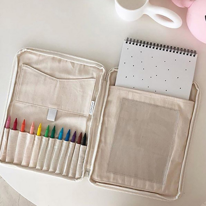 미술 파우치 백 캔버스 S12924-2 가방 아트 화방 화구