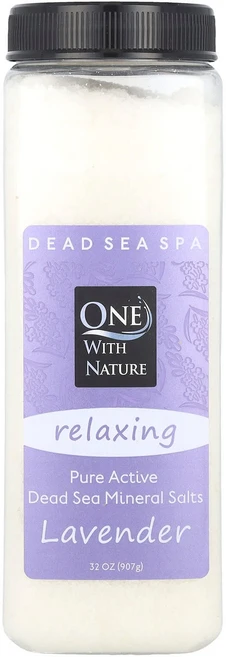 One with Nature 사해 스파 미네랄 솔트 릴랙싱 라벤더 907g OWN-01025 - 쿠팡