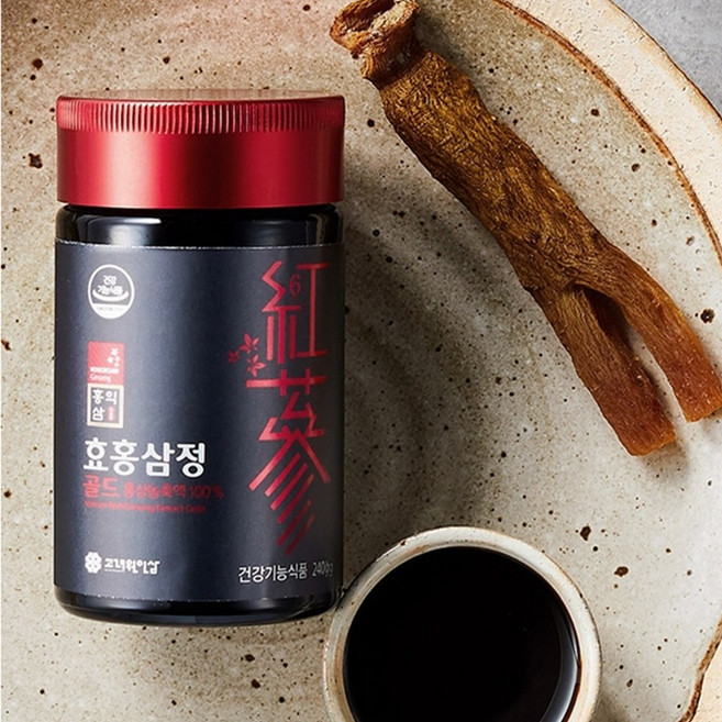 고급 홍삼정 1병 고려원인삼 홍익삼 진한 농축액 선물 포장 건강기능식품, 1개