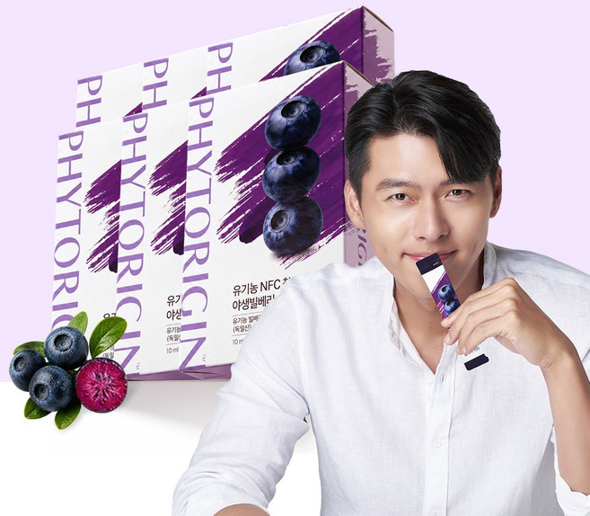 파이토리진 유기농 NFC 착즙 야생빌베리 100, 140ml, 6박스