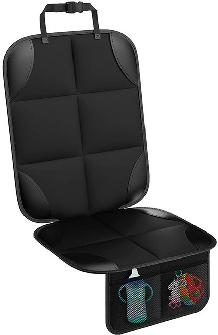 벤오토 테일즈 카시트 보호 매트, 블랙, 1개