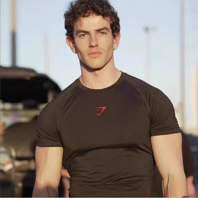 국내배송 짐샤크G006 헬스반팔티셔츠 짐웨어 프리미엄티셔츠