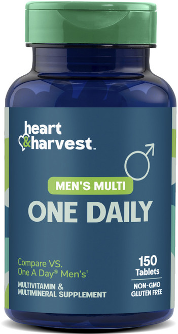 Heart & Harvest 멘스 멀티 원 데일리 타블렛, 1개, 150정