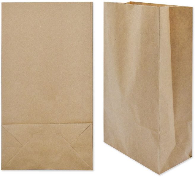 갈색 크라프트 각대 봉투 100매