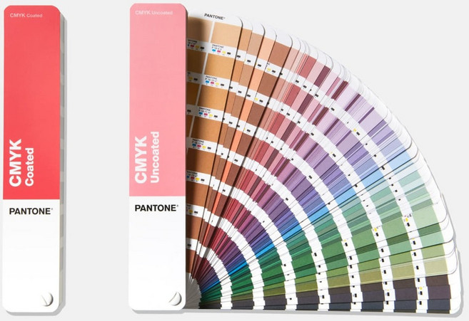 (새상품) 팬톤 CMYK 컬러 가이드 CU (2권) 컬러칩 GP5101C 인쇄용 출력 칼라북, 1세트