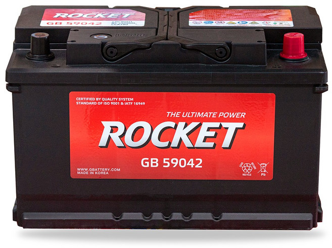 로케트 GB 59042 올란도 SM5(LPG) 배터리, 폐전지반납, 12mmT세트대여, 1개