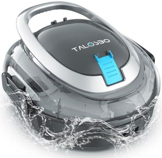 TALOSBO S2 탈로스보 수영장 로봇청소기 무선 진공청소기 90분 듀얼모터, 진그레이