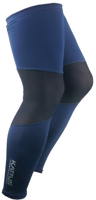 KATTUS SPACE X2 발토시 냉감 레그토시 고급형 좌우 1세트, 네이비