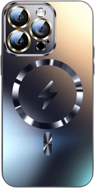 럭스폰 카메라 렌즈 강력 보호 필름 맥세이프 티타늄 케이스