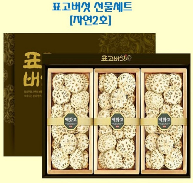 [표고아빠] 참나무 향과 영양 명품 표고버섯 선물세트 [자연2호], 1개, 510g