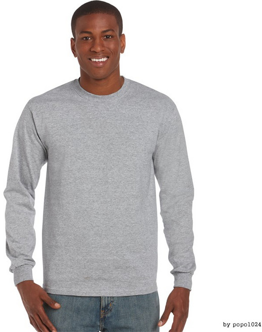 길단-2400/(긴팔)US라운드/GILDAN/길단무지티/수입긴팔면티