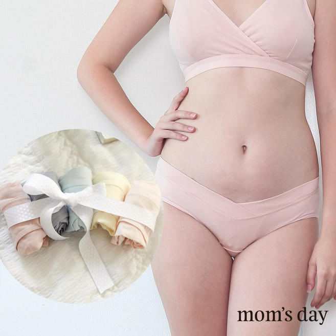 맘스데이 순면 임산부 하프팬티 5종세트