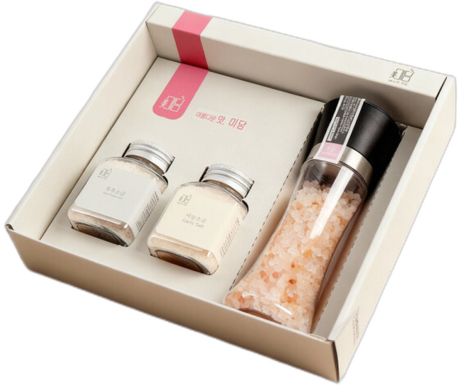 히말라야핑크소금 미담 결혼 답례품 소금 소금선물세트 조문 장례 각종행사 만원대선물 학교방문선물, 1개