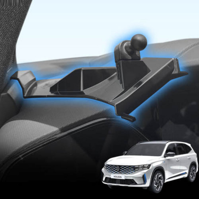 그랑 콜레오스 호환용 차량용 핸드폰 거치대 마운트, 추가안함, 마운트만, 1개