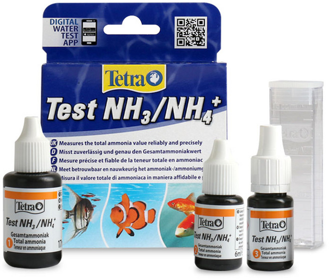 [O94] 테트라 NH3/NH4 수질테스트 암모니아 검사 키트, 1개