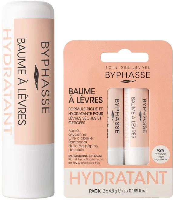 바이빠세 하이드레이팅 데일리 초보습 립밤 4.8g 2개 - 쿠팡