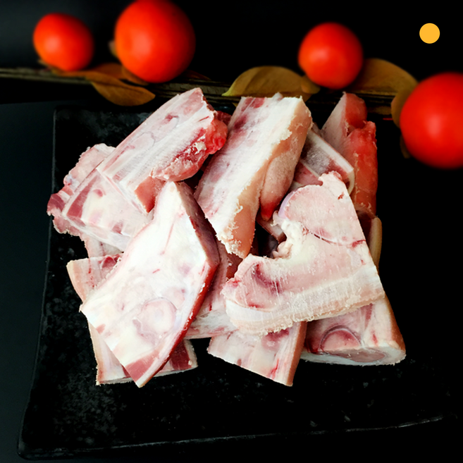 국내산 한돈 미니족발 2.3kg내외 (한마리분) 냉동 생족발, 1개