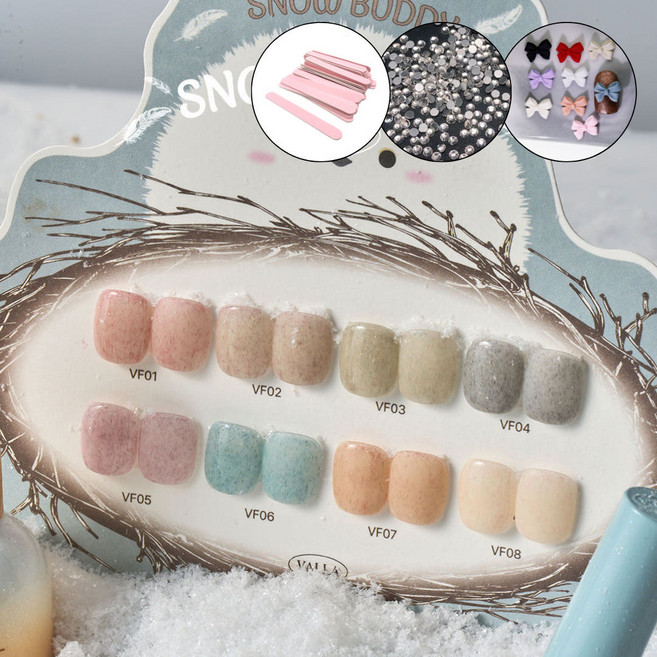 발라젤 스노우버디 벨벳젤+파츠 30알, 1개, 10g, VF05