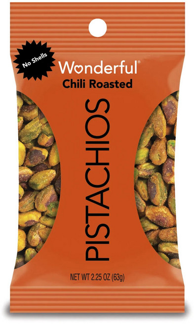 원더풀피스타치오 노 쉘 칠리 로스티드 맛, 1개, 63g