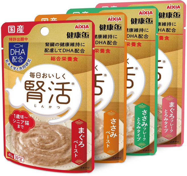 건강캔파우치 신장활력 4종혼합 40g (KJ)x12개