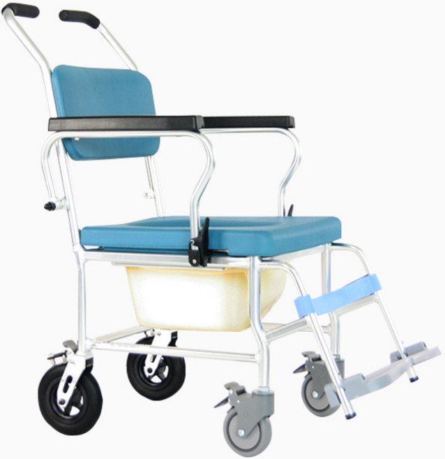 온빛케어 어르신 노인용 복지용구 이동변기 목욕의자, 1개