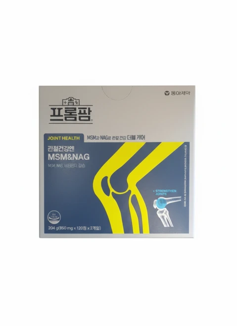 프롬팜 관절건강엔 MSM NAG, 1박스, 240정 - 쿠팡