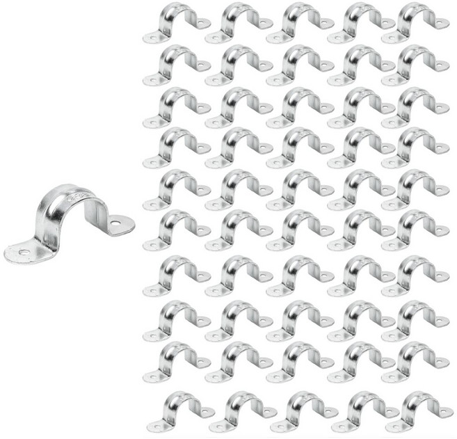 JG철물스토어 (정품) 국산 양새들 22mm 전선 케이블 배관 파이프 고정 50EA 양세들 양셰들, 1박스