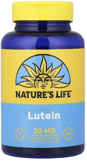 네이처스라이프 루테인 20mg 지아잔틴 함유 Lutein 소프트젤 100정, 100 개, 1개 - 쿠팡