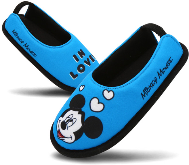 미키마우스 샤이니 도트 덧신