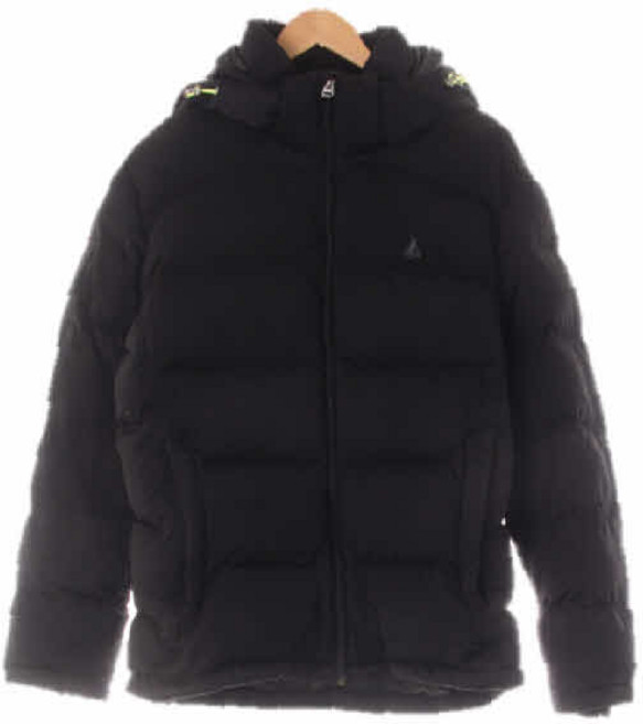 3494 빈폴 블랙 덕다운 히트텍심볼로고패딩 [100]