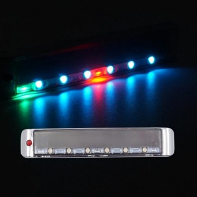 태양열 크롬사각 26패턴 LED 경광등 LED모듈 램프 bklx, 상세페이지참조(), 1개