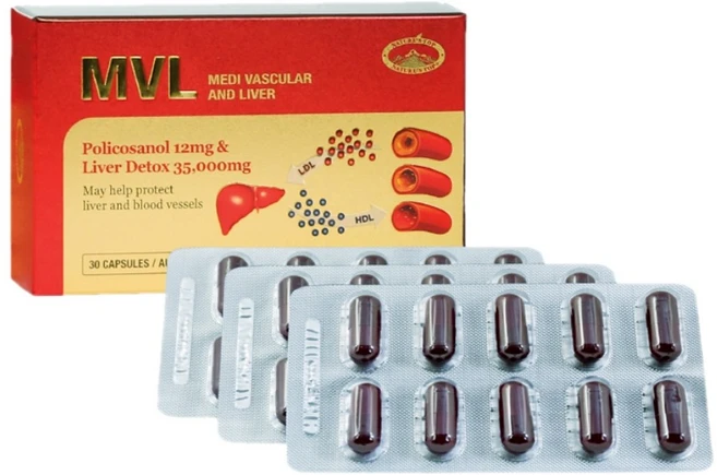 Natures Top 네이쳐스탑 MVL 폴리코사놀 12mg 리버디톡스 35000mg 30캡슐, 2개, 30정 - 쿠팡