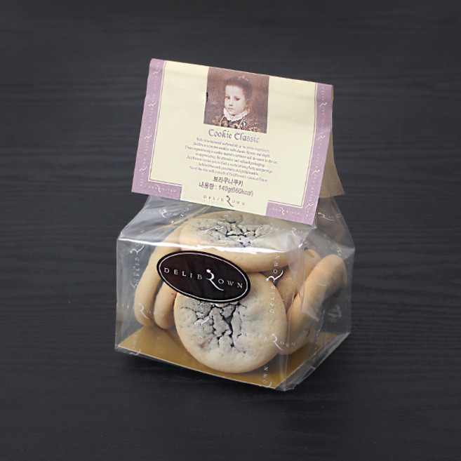 수제쿠키 카페쿠키 선물용디저트 브라우니 140g, 다미에, 1개