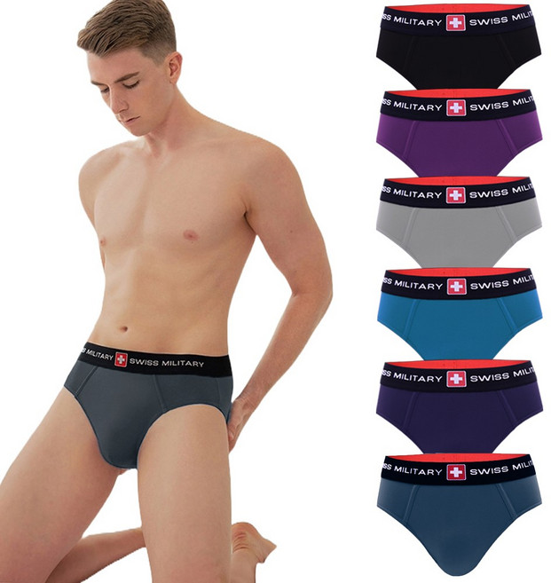 스위스밀리터리 남자삼각팬티 5장 7장세트 7 COLOR