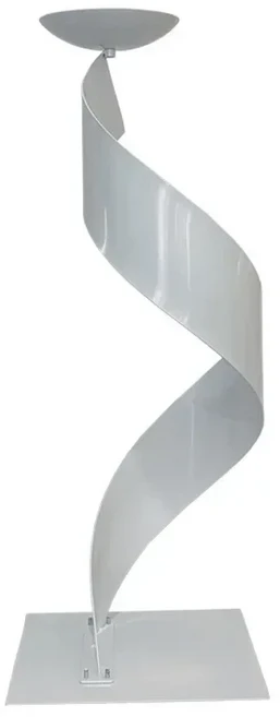 5개 세트 금색 꽃 스탠드 웨딩 테이블 센터피스 이벤트 파티 휴일 홈 데코, 02 80CM Height, 02 White