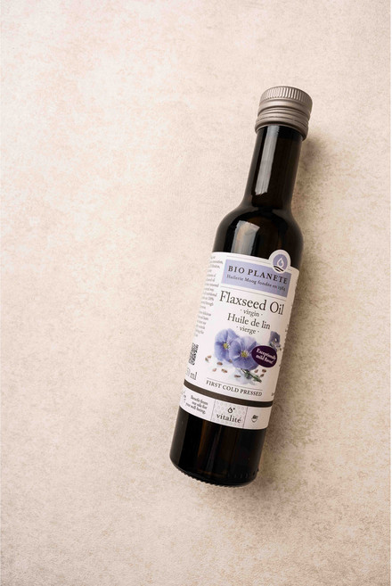 BIO PLANETE 初榨冷壓亞麻仁油 250ml, 1個, 法國產｜2027.05