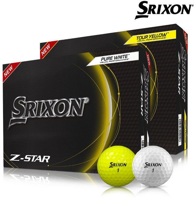 스릭슨 Z-STAR / Z-STAR XV 3피스 2종 골프공 제트스타 지스타