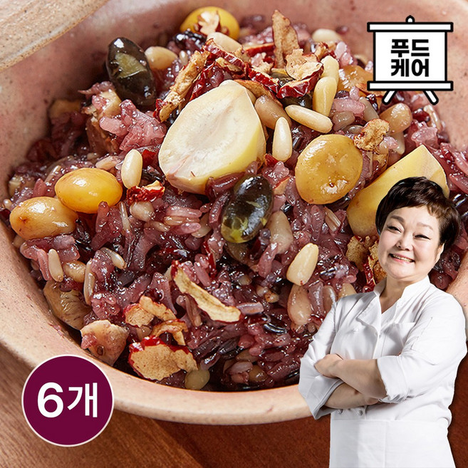 빅마마 이혜정의 꽉찬 수제 영양밥 120g 6개