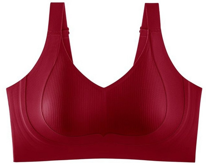 아르앤유 가슴축소 노와이어 심리스 브라