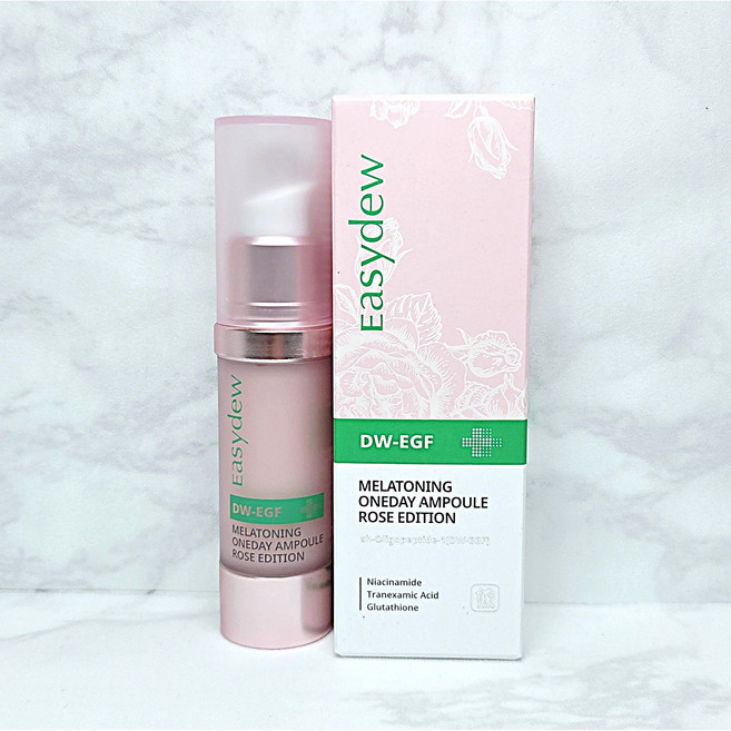 이지듀 멜라토닝 원데이 앰플 로즈, 1개, 15ml