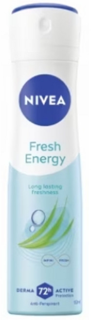 妮維雅 NIVEA Pearl & Beauty 72小時長效止汗爽身乳液 珍珠萃取與酪梨油 0%酒精, 1個, 女士噴霧-清新舒涼2028.02