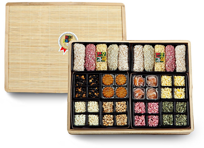 양양오색한과 오색10호(대) 2단 한과선물세트, 750g, 1박스